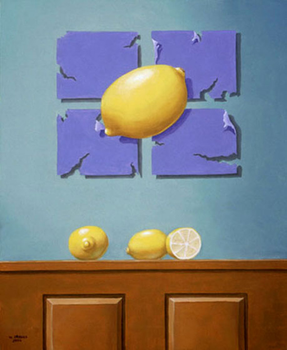 Sour Lemons Surreal Art
