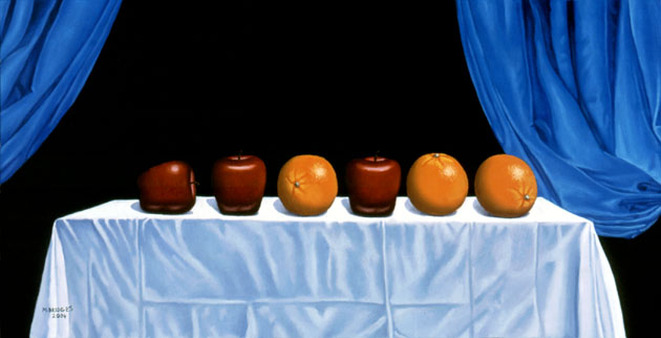 Apples And Oranges Surreal Art